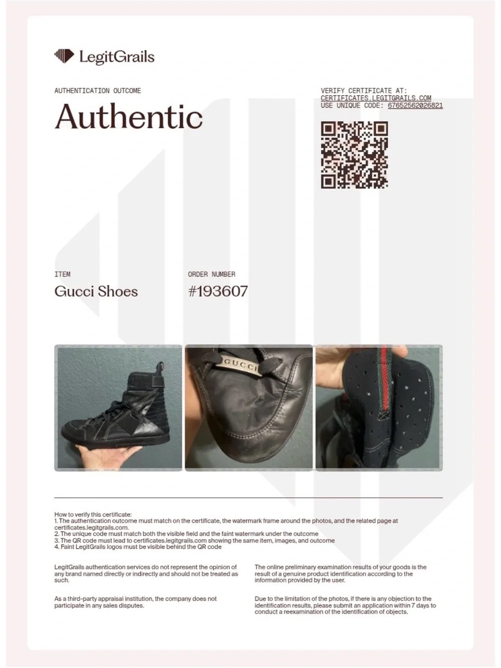 Men's GUCCI  Black High-Top Fashion Sneakers